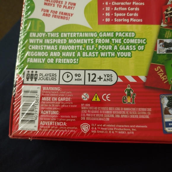 Holiday spirit with Christmas Elf The Movie Card Scramble Board game sealed - Picture 4 of 8
